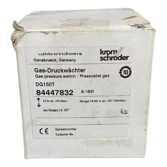 Kromschroeder Dg 150t 84447832 Presostato De Gas 30-150 Mbar