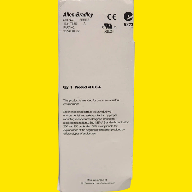 Allen-bradley 1734-tb3s Base Terminal Point I/o