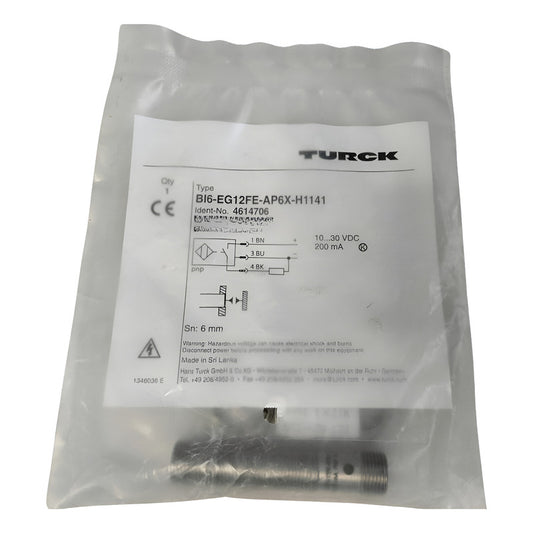 Turck Bi6-eg12fe-ap6x-h1141 Sensor Inductivo