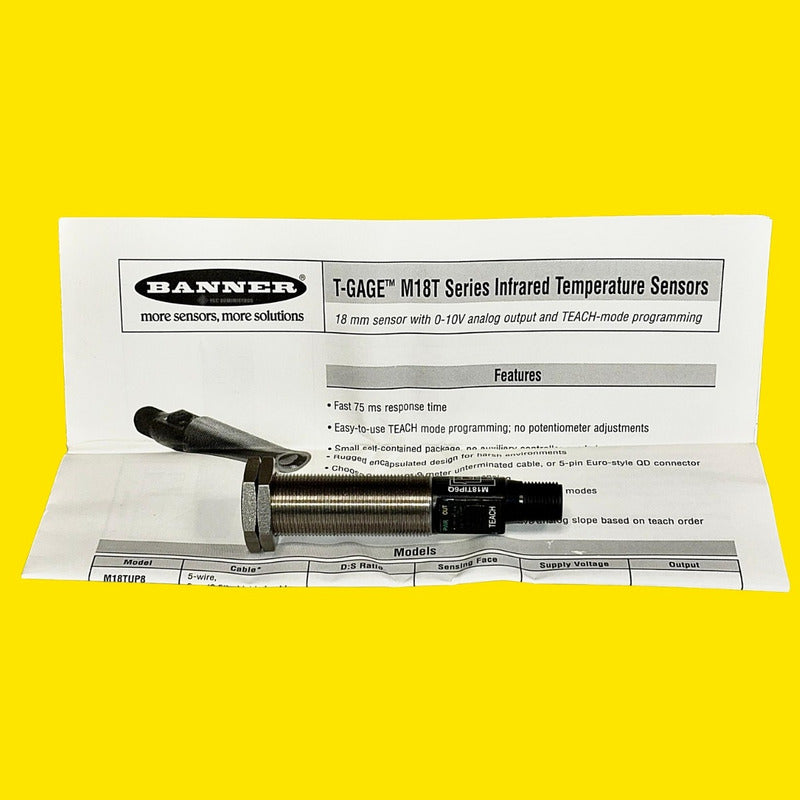 Banner M18tip6eq Sensor De Temperatura