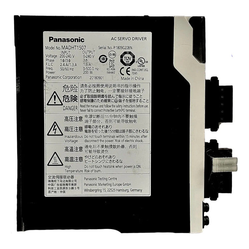 Panasonic Madht1507 Servo Driver