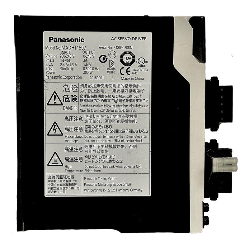 Panasonic Madht1507 Servo Driver