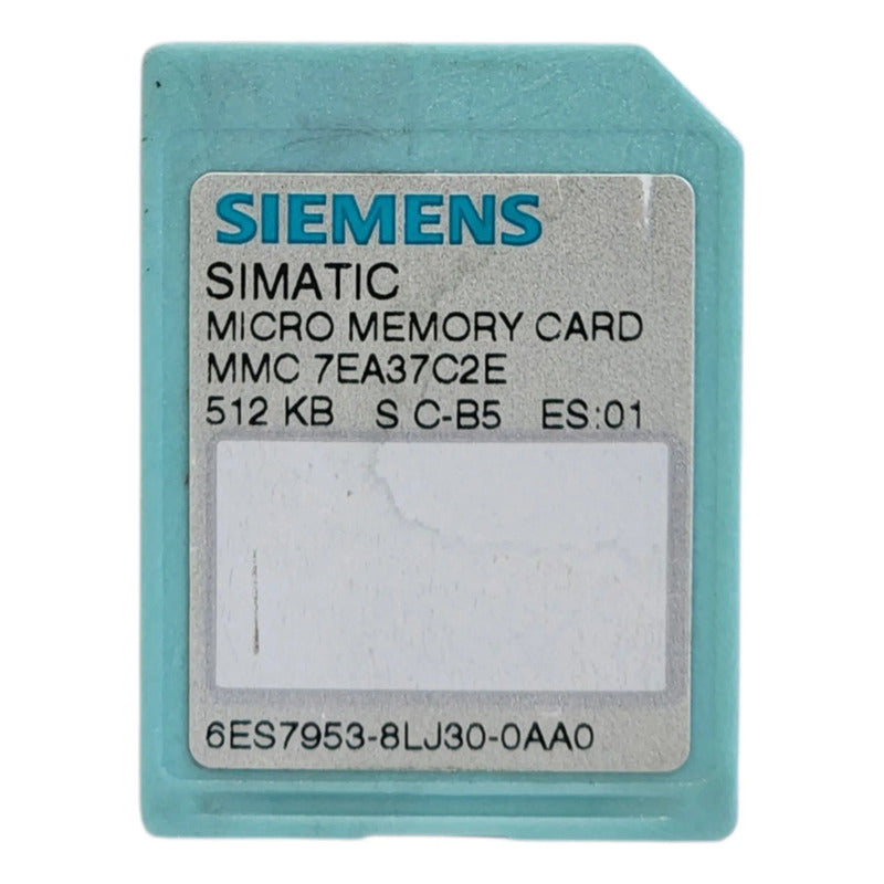 Siemens 6es7 953-8lj30-0aa0 Tarjeta Memoria S7 512kb