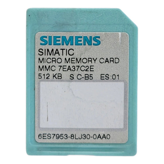 Siemens 6es7 953-8lj30-0aa0 Tarjeta Memoria S7 512kb