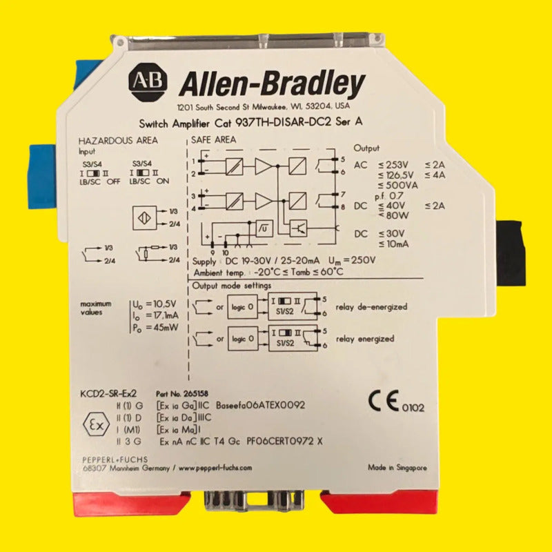 Allen-bradley 937th-disar-dc2 Barrera Aisladora 24vdc