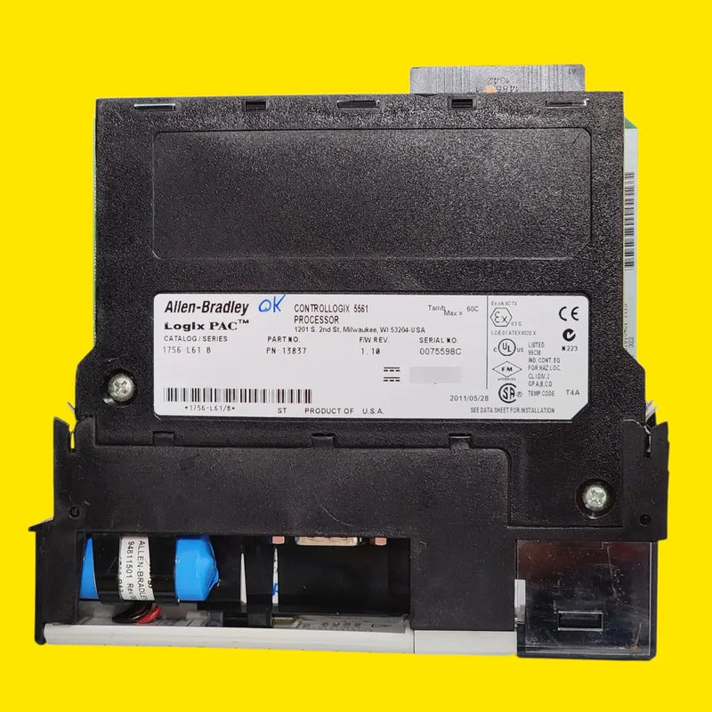 Allen Bradley 1756-l61 Controllogix Logix5561 Processor
