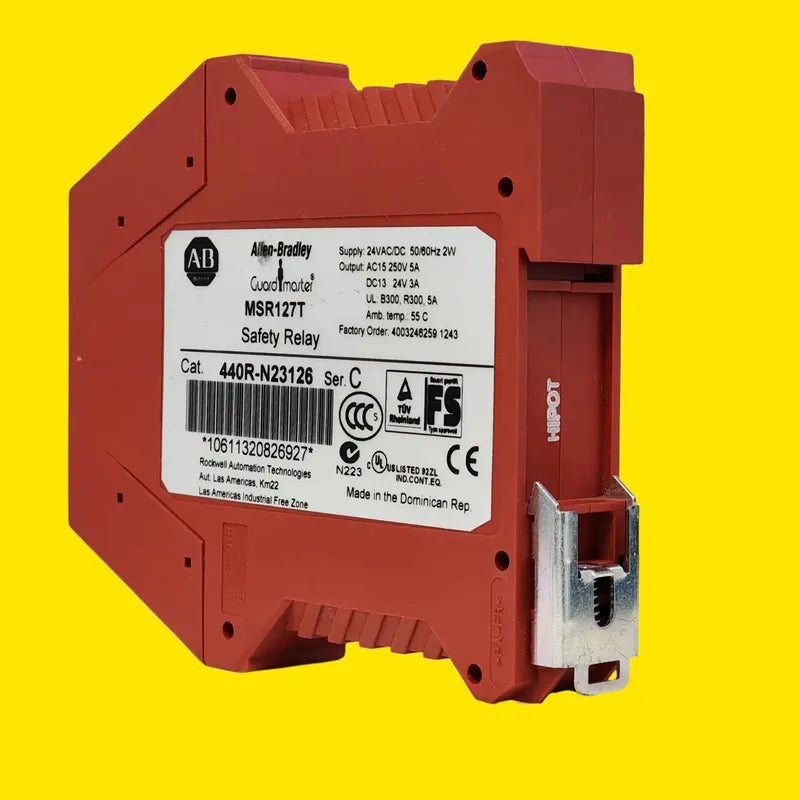 Allen-bradley 440r-n23126 Safety Relay Msr127t Guardmaster.