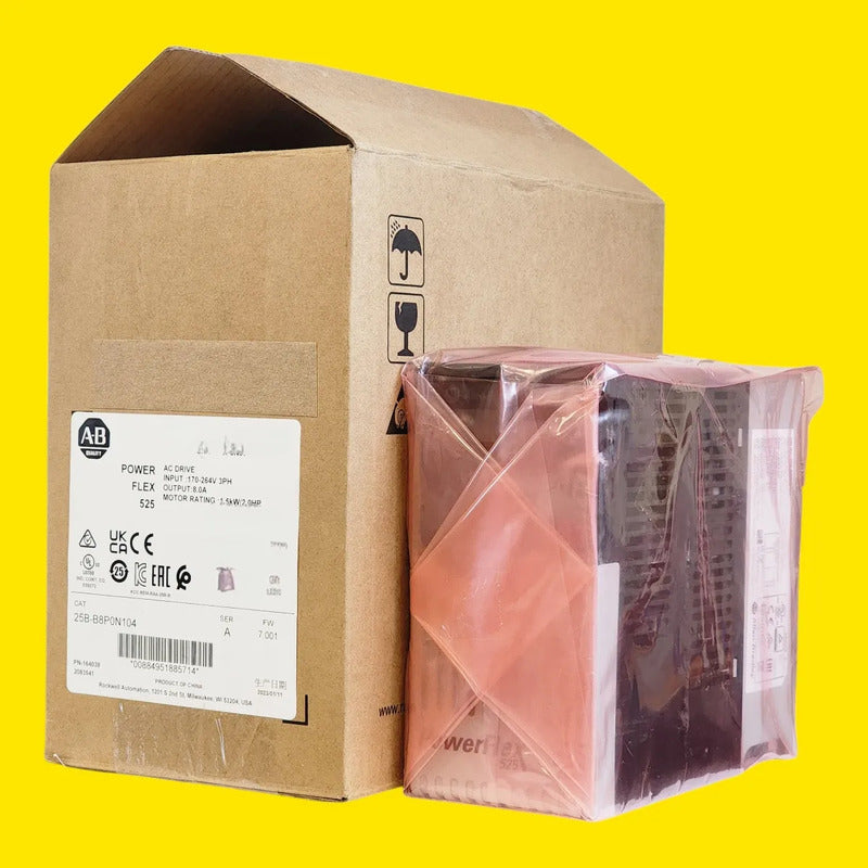 Drive Allen Bradley 25b-b8p0n104 2hp 480v Powerflex