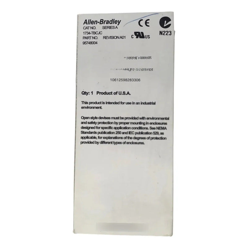 Allen-bradley 1734-tbcjc Base Terminal Termopar