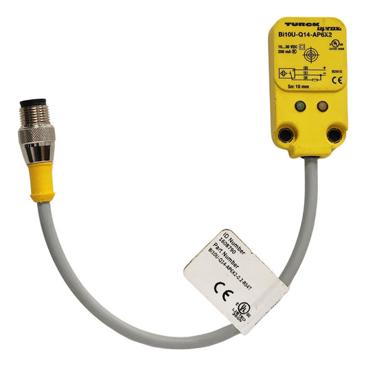 Sensor Inductivo Turck Bi10u-q14 Ap6x2-0.2-rs4t