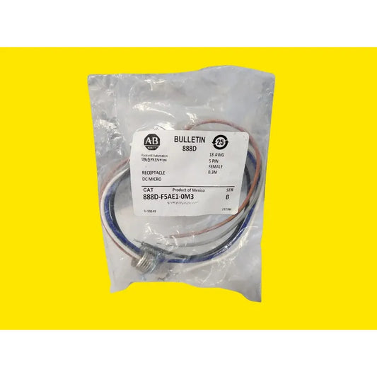 Allen-bradley 888d-f5ae1-0m3 Receptacle Dc Micro