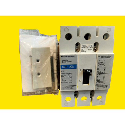 Automation Direct 63p-015 Interruptor Autom. Termomagnetico Blanco