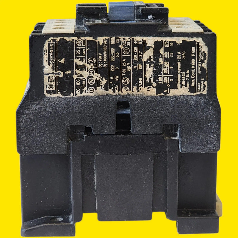 Telemecanique Lc1-d1210 Contactor Potencia Trifasico