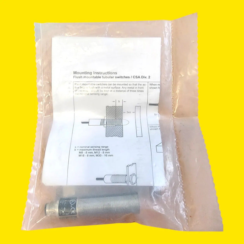 Ifm Ig0337 Sensor Inductivo De Proximidad