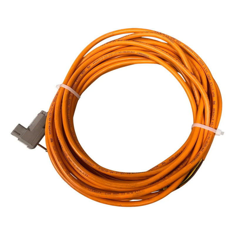 Indramat Ikl-0221 Cable De Conexión Industrial 2 Metros Naranja