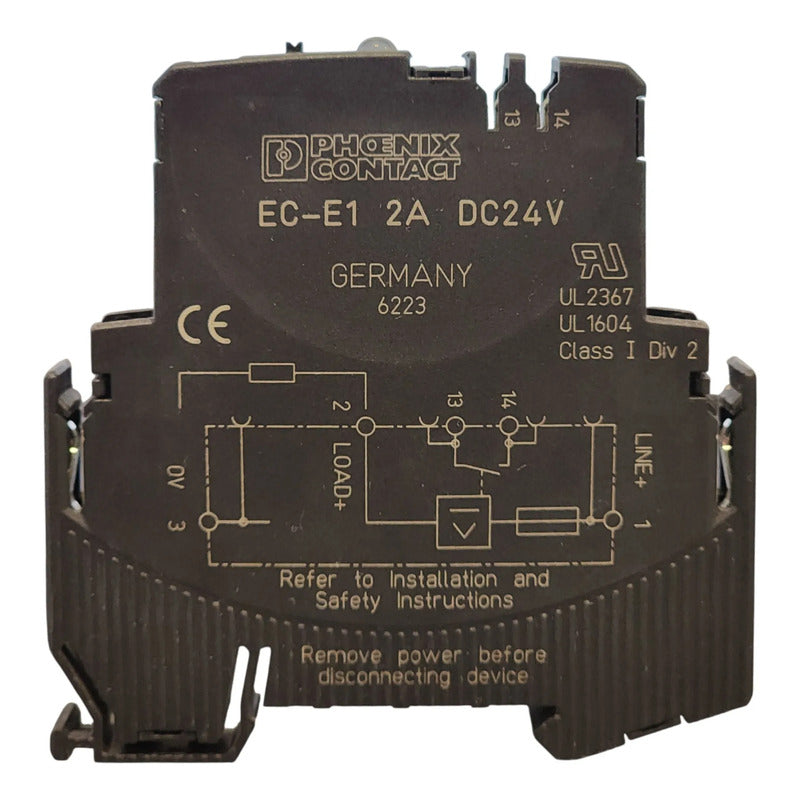 Phoenix Contact Ec-e1 2a Interruptor Automático 0903024