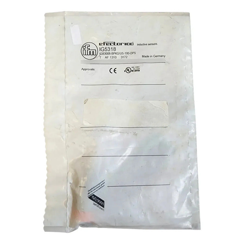 Ifm Ig5318 Sensor Inductivo De Proximidad M18 8 Mm Pnp