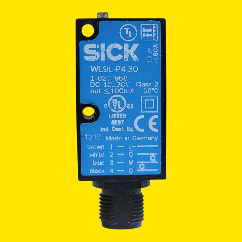 Sick Wt100-2p3419 6052379 Sensor Fotoeléctrico Pnp