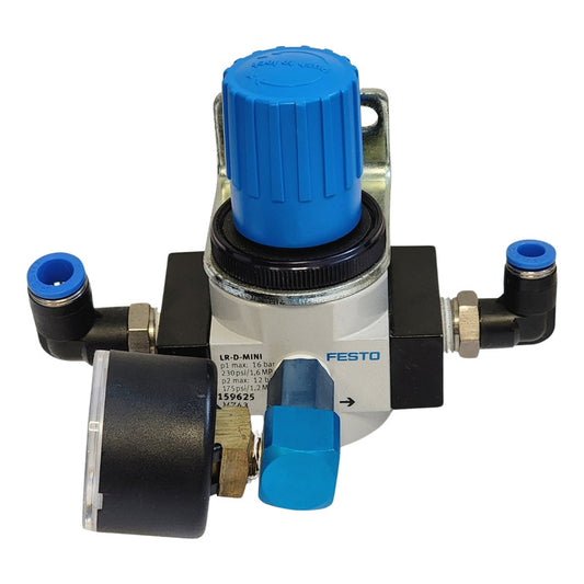 Festo Lr-d-mini 159625 Regulador De Presión Neumático Mini
