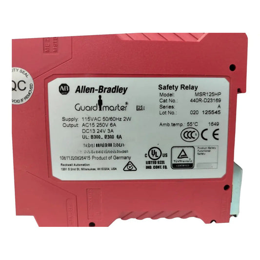 Allen-bradley 440r-d23169 Rele De Seguridad