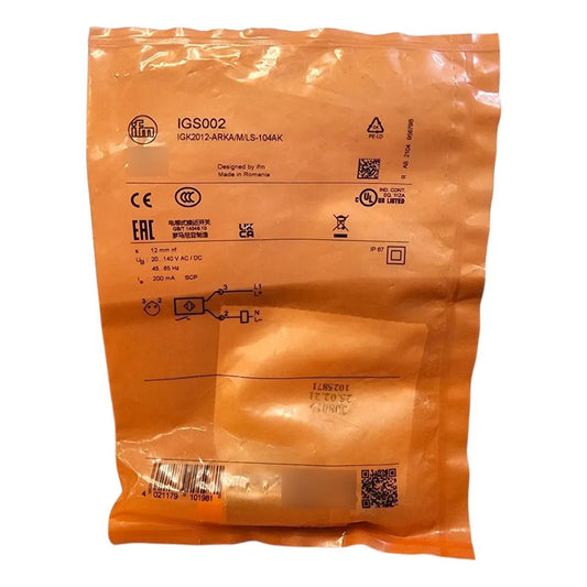 Ifm Igs002 Sensor Inductivo De Proximidad M18 12mm