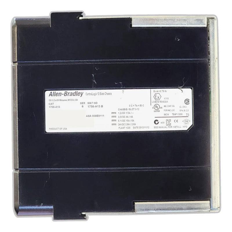 Chasis Allen-bradley 1756-a13 Controllogix De 13 Ranuras