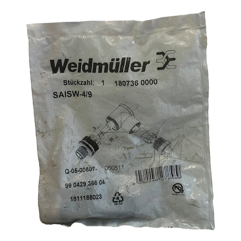 Weidmuller 1807360000 Conector De 90 Grados