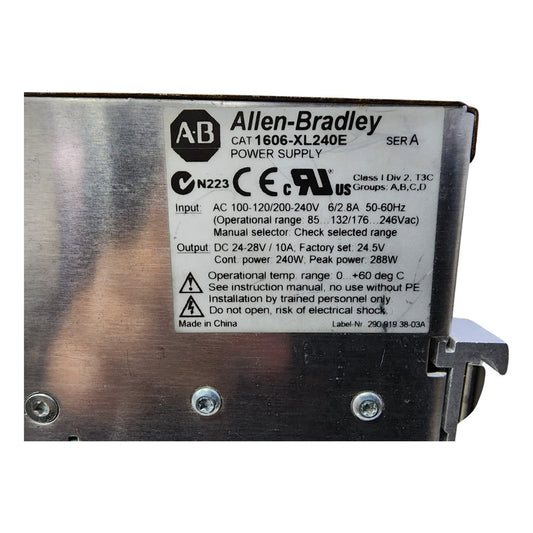 Allen Bradley 1606-xl240e Fuente De Alimentación