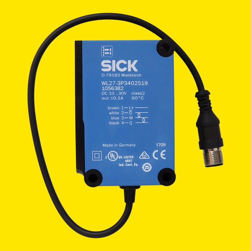 Sick Wl27-3p3402s19 1056382 Sensor Fotoeléctrico Pnp