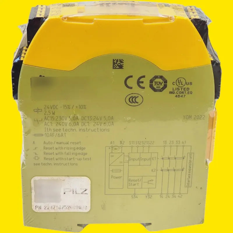 Pilz Pnoz S4 C Relevador De Seguridad 24vdc 751104