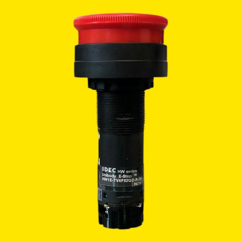 Idec Hw1e-tv4f02qd Botón Paro Emergencia Rojo