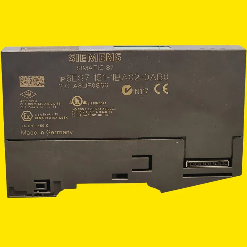 Siemens Simatic S7 6es7 151-1ba02-0ab0 Modulo De Interfaz.