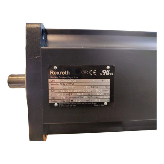 Rexroth Sf-a4-.0125.030-14.050 Servomotor De Baja Inercia