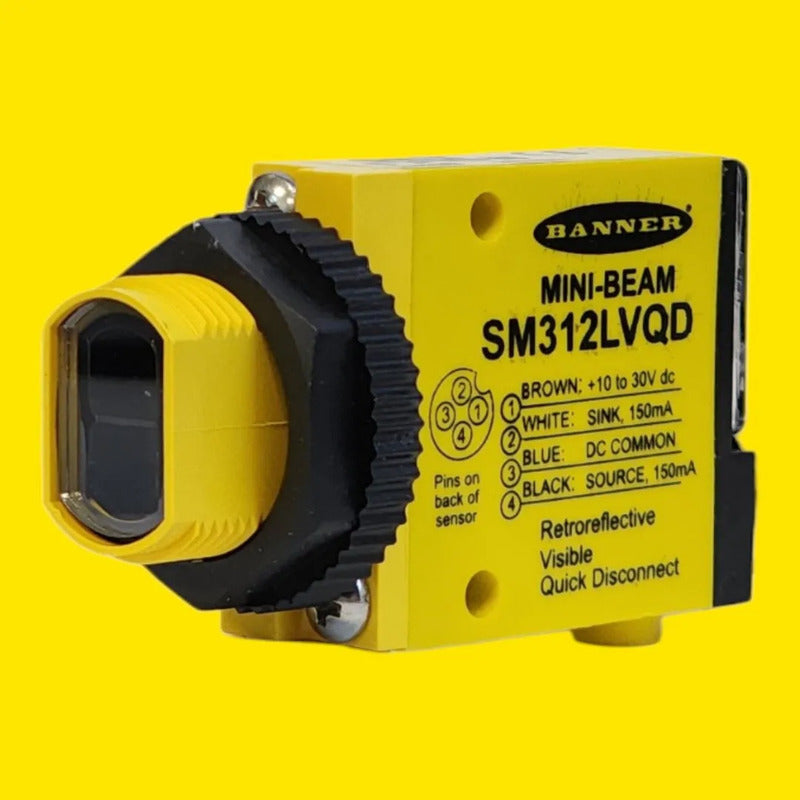 Banner Sm312lvqd Sensor Fotoelectrico 26838 Mini-beam