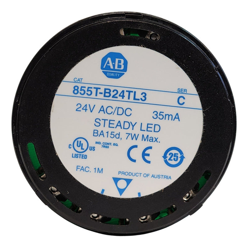 Torreta Led Allen Bradley 855t-b24tl3 24v Industrial