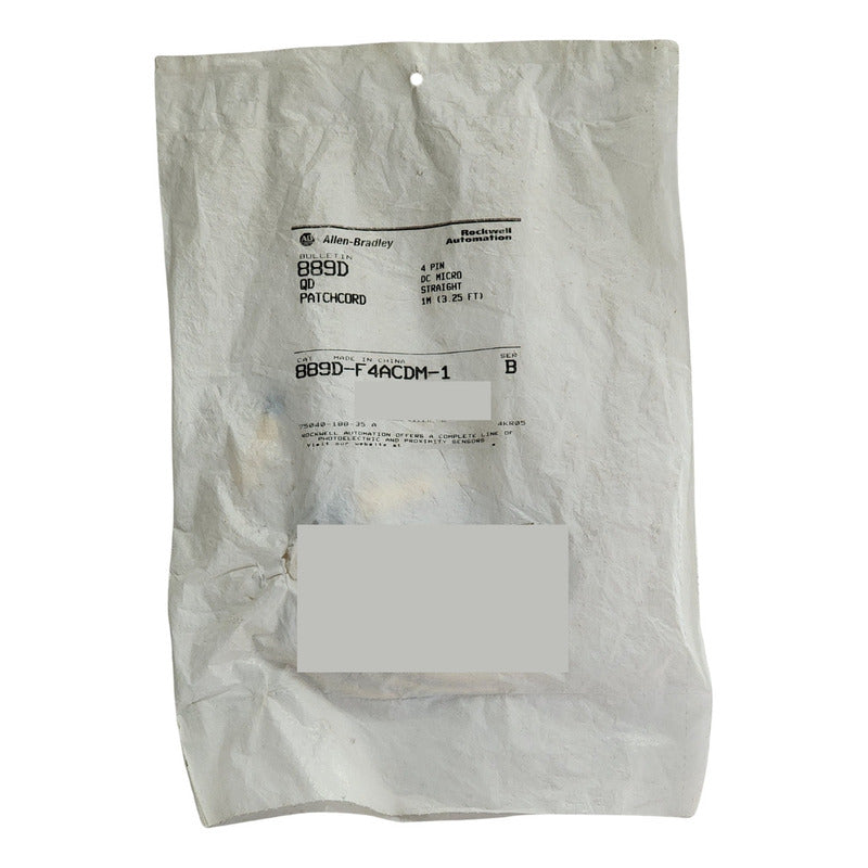 Cable Allen Bradley 889d-f4acdm-1 | M12 Hembra-macho 1m