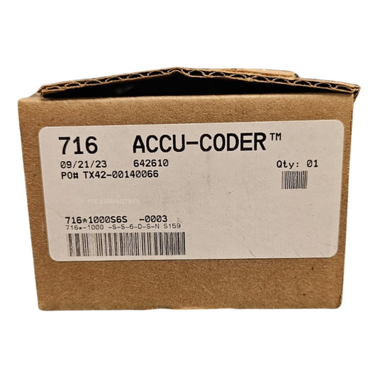 Accu-coder 716*-0060-s-s-6-d-s-n S159 Codificador