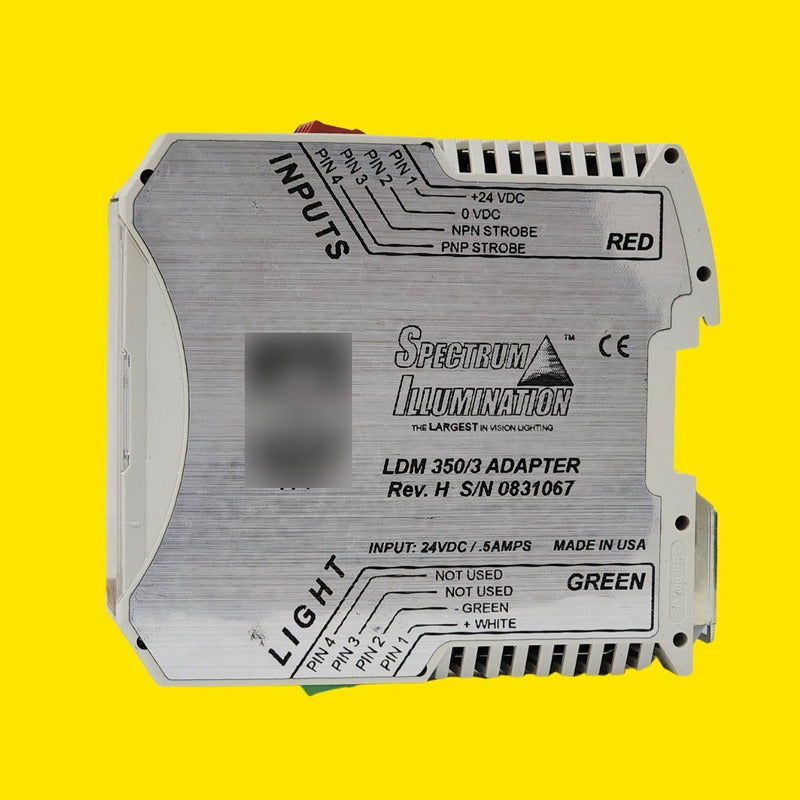 Driver Led Ldm 350/3 24v Regulador Corriente Montaje Din