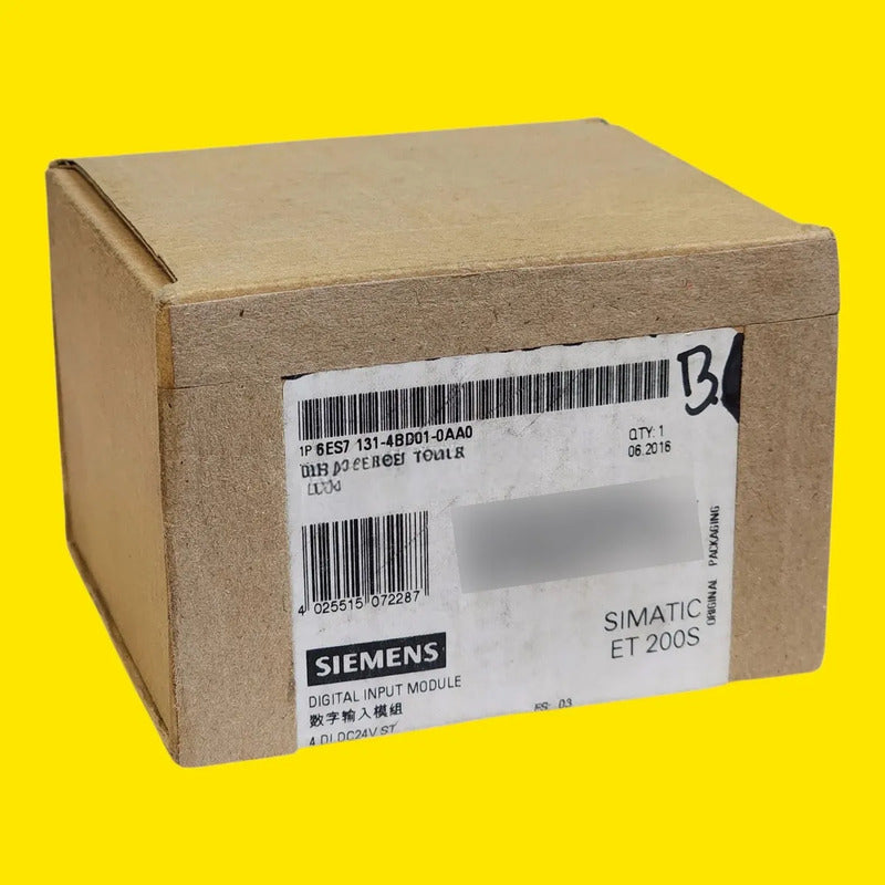 Siemens 6es7 131-4bd01-0aa0 Módulo 4 Entradas 24vdc