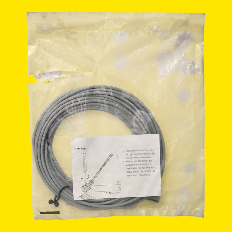 Festo Kmyz-7-24-5-led-pur Cable Con Conector Valvula 193685