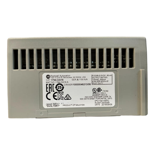 Allen Bradley Modulo De Salidas De 120vac Flex I/o 1794-oa16