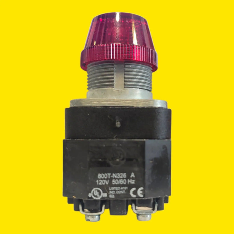 Allen-bradley 800t-p16r Luz Piloto Roja 120v Ac