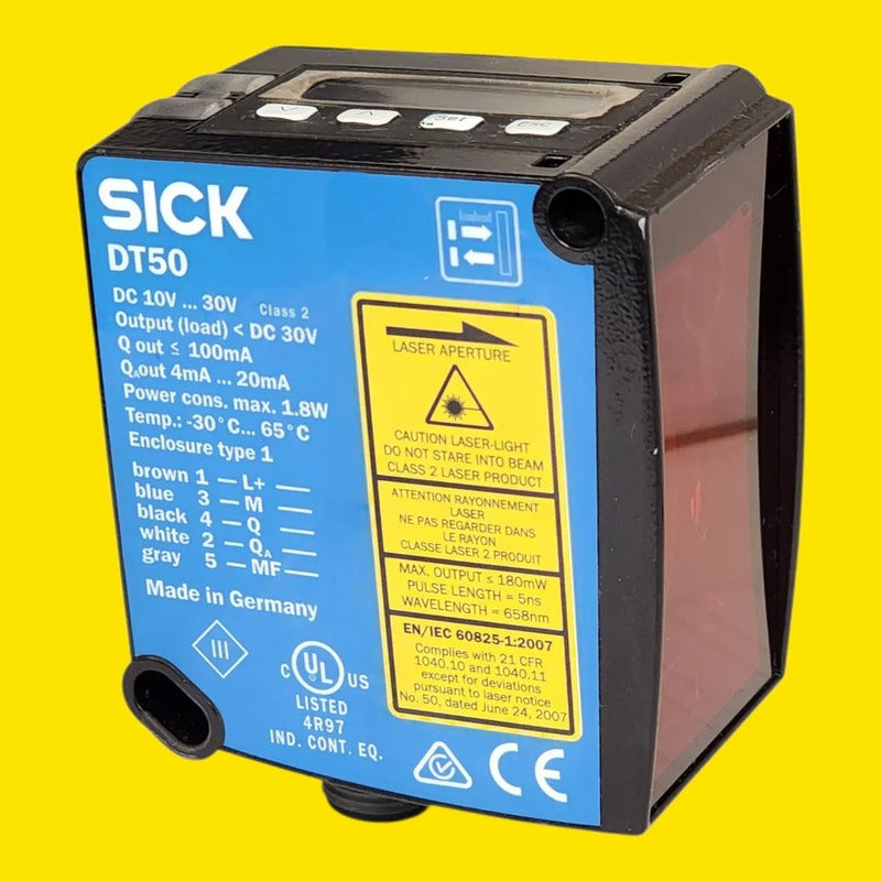 Sensor Distancia Laser Sick Dt50-p1113 1044369 Industrial