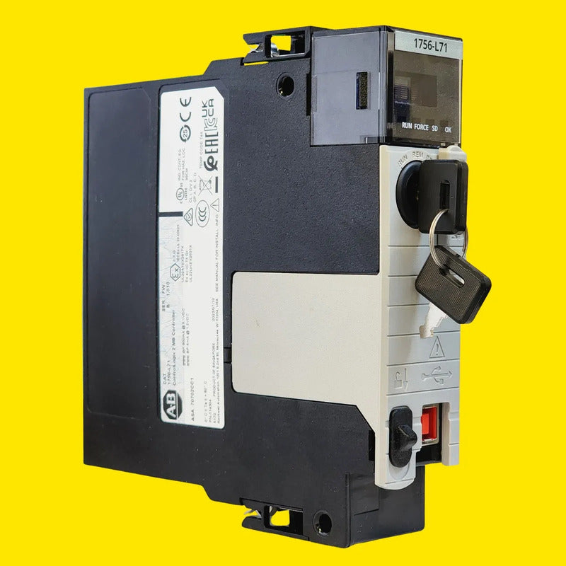 Controllogix 1756-l71 Plc Allen Bradley Cpu