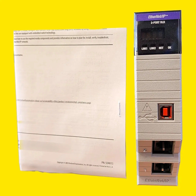 Allen Bradley  1756-en2tr Modulo Ethernet