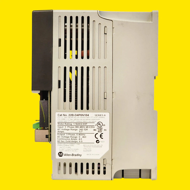 Allen-bradley 22b-d4p0n104 Variador De Velocidad 2hp