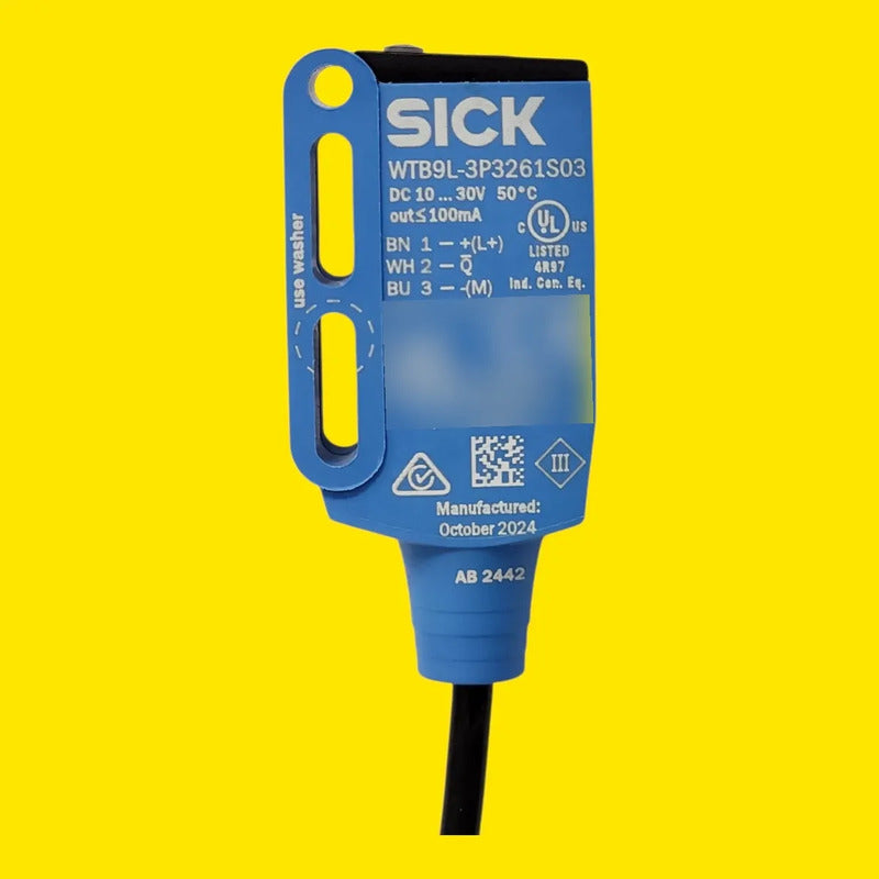 Sick Wtb9l-3p3261s03 1073333 Sensor Fotoeléctrico Láser Pnp