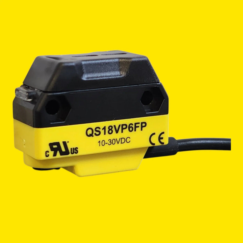 Banner 66224 Qs18vp6fp Sensor Fibra Optica Pnp Cable 2m