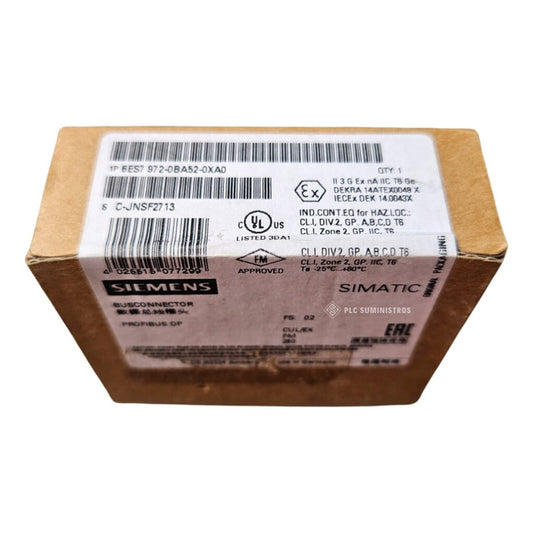 Siemens 6es7972-0ba52-0xa0 Busconnector