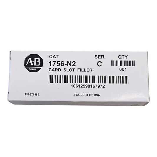 Allen Bradley 1756-n2 Tapa Ciega En Caja